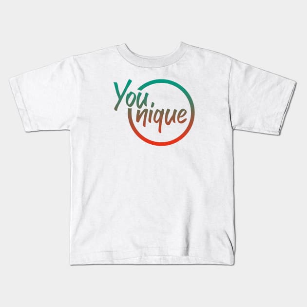 Younique 05 Kids T-Shirt by SanTees